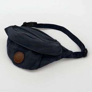 Vintage Navy Blue Jordache Canvas Waist Bag